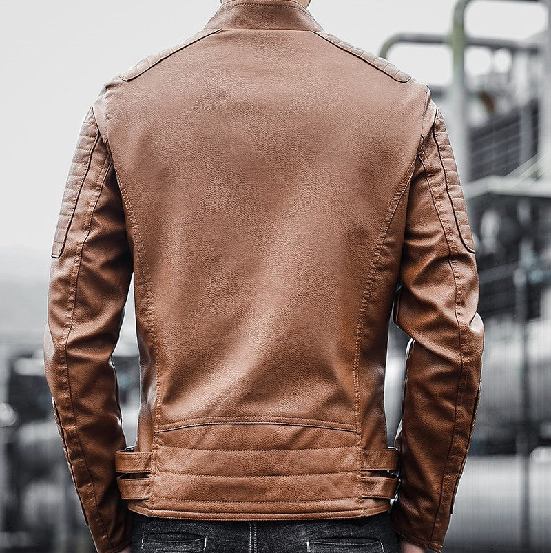 Men's Clothing Leather Jacket Coat Autumn And Winter - globaltradeleader