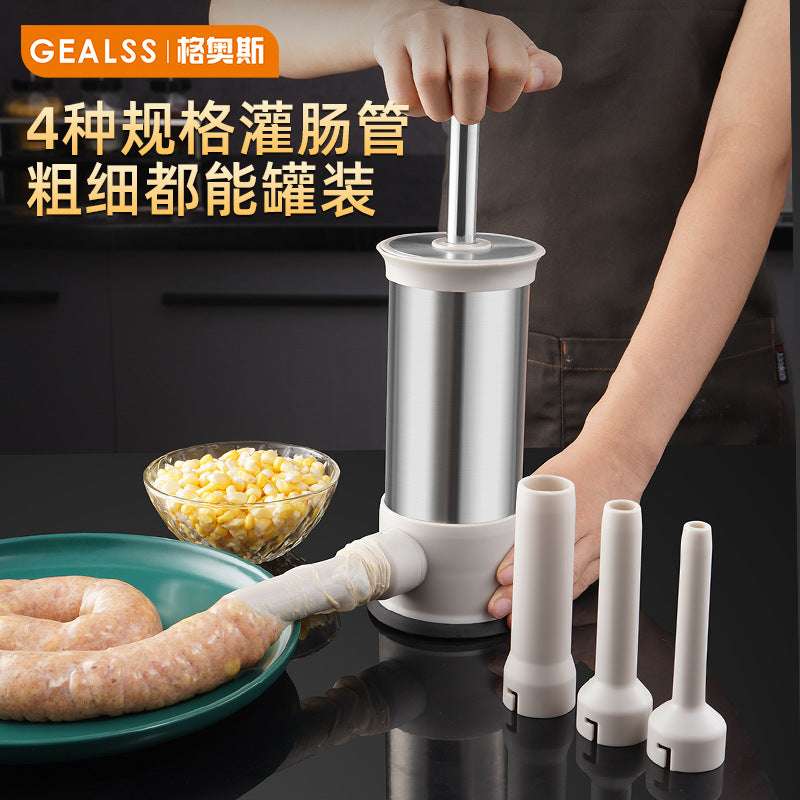 Large Manual Enemator Large Capacity Household Multifunctional Enema Artifact Small Handmade Sausage Machine