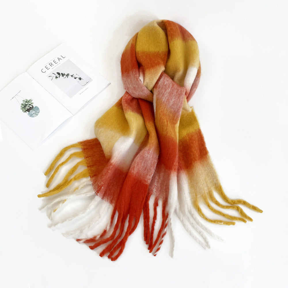 Haima Fur Scarf For Women All-match High Sense