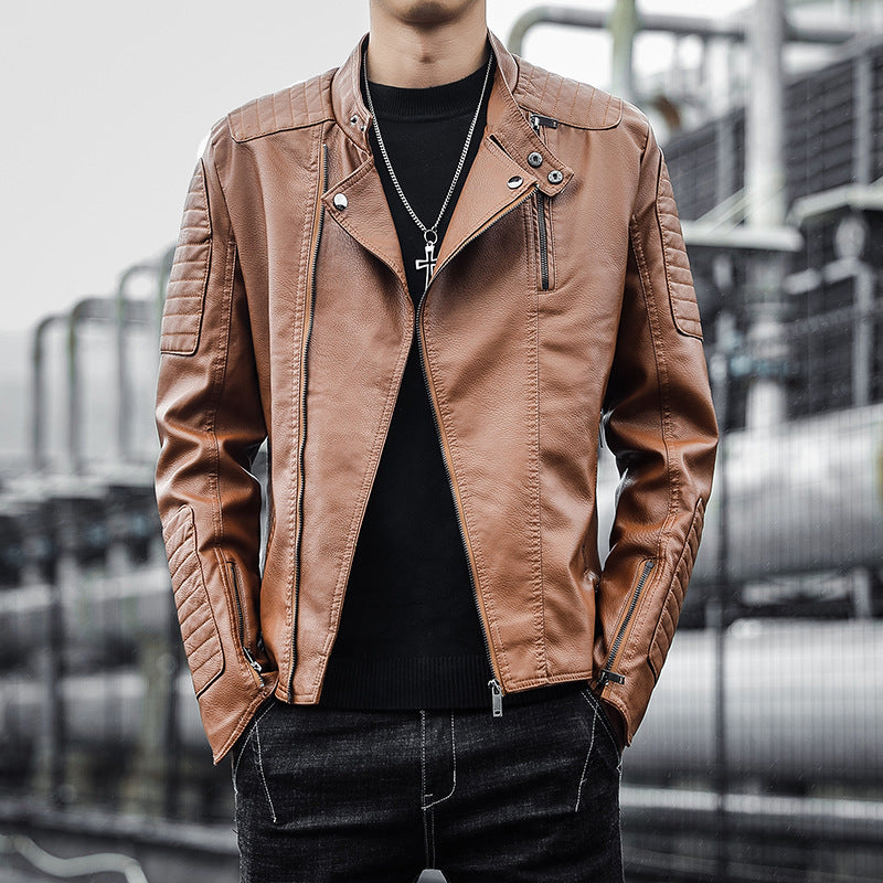 Men's Clothing Leather Jacket Coat Autumn And Winter - globaltradeleader