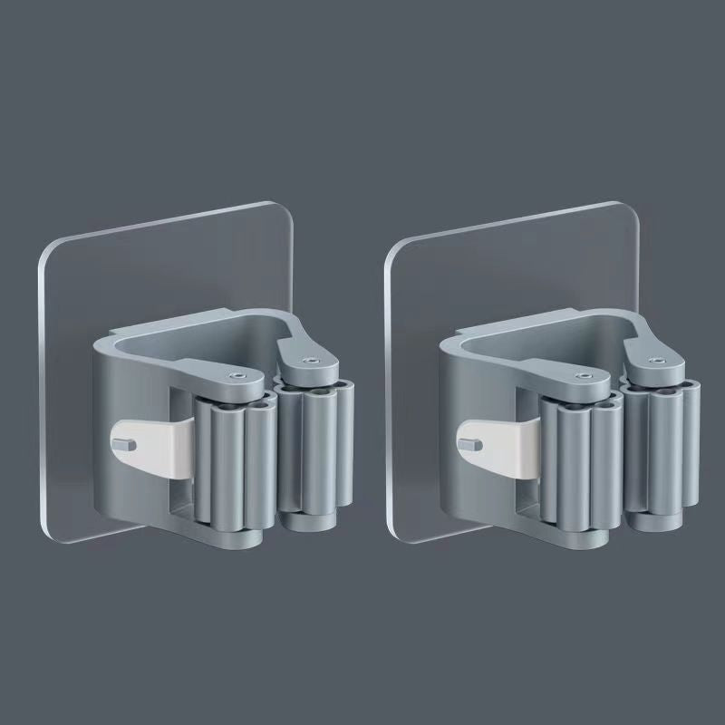 Mop Hook Mop Rack Free Punching Clip Bathroom Rack Strong Wall Hanging Storage