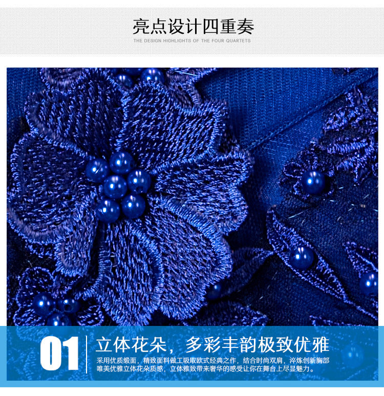 One-Shoulder Evening Dress for Women Perfect for Annual Meetings and Special Occasions! Unleash Your Elegance - globaltradeleader