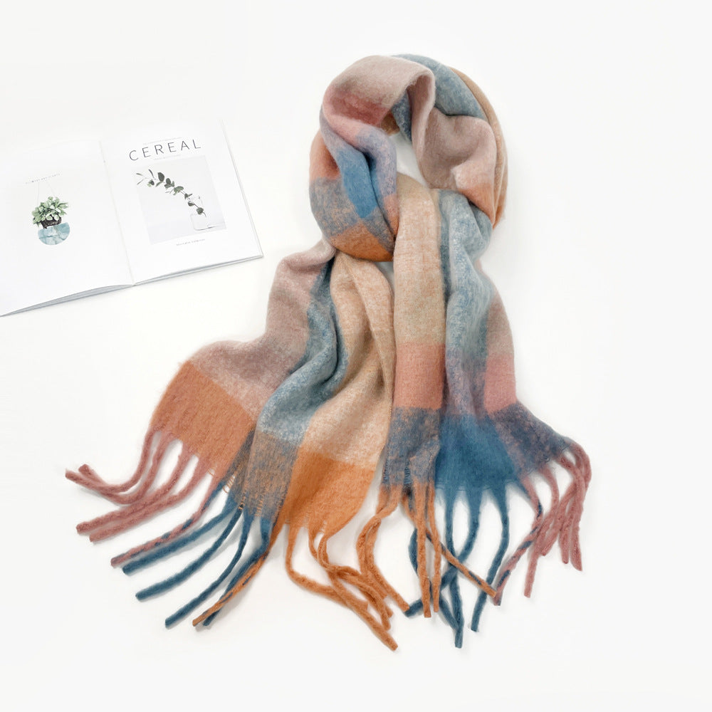 Haima Fur Scarf For Women All-match High Sense