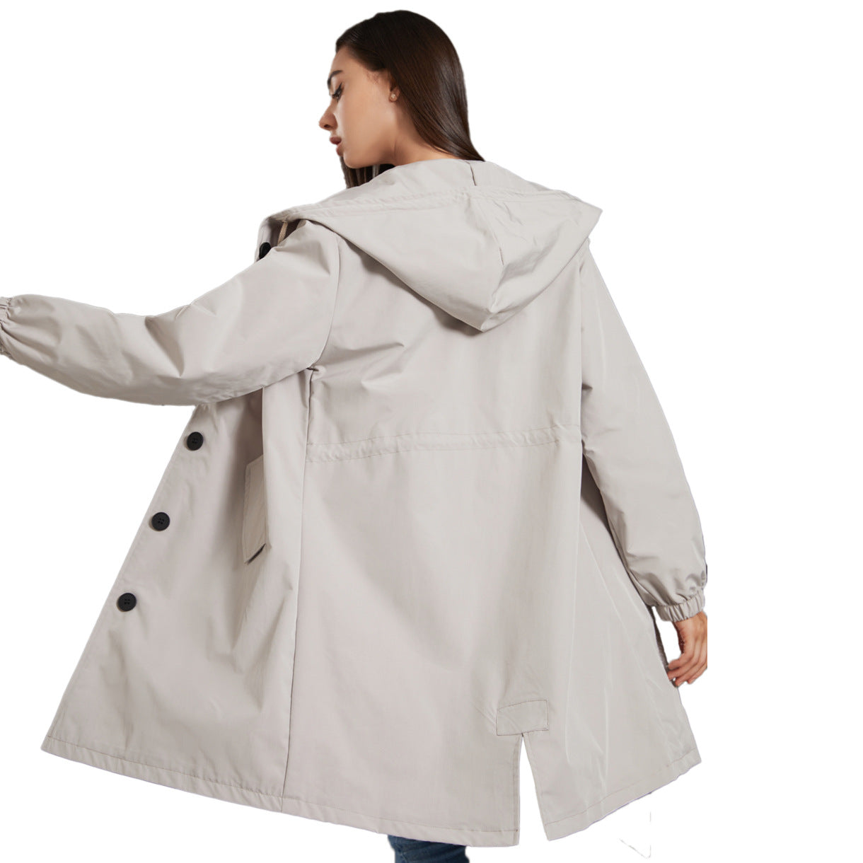 Waterproof Anorak Women's Casual Long Coat - globaltradeleader