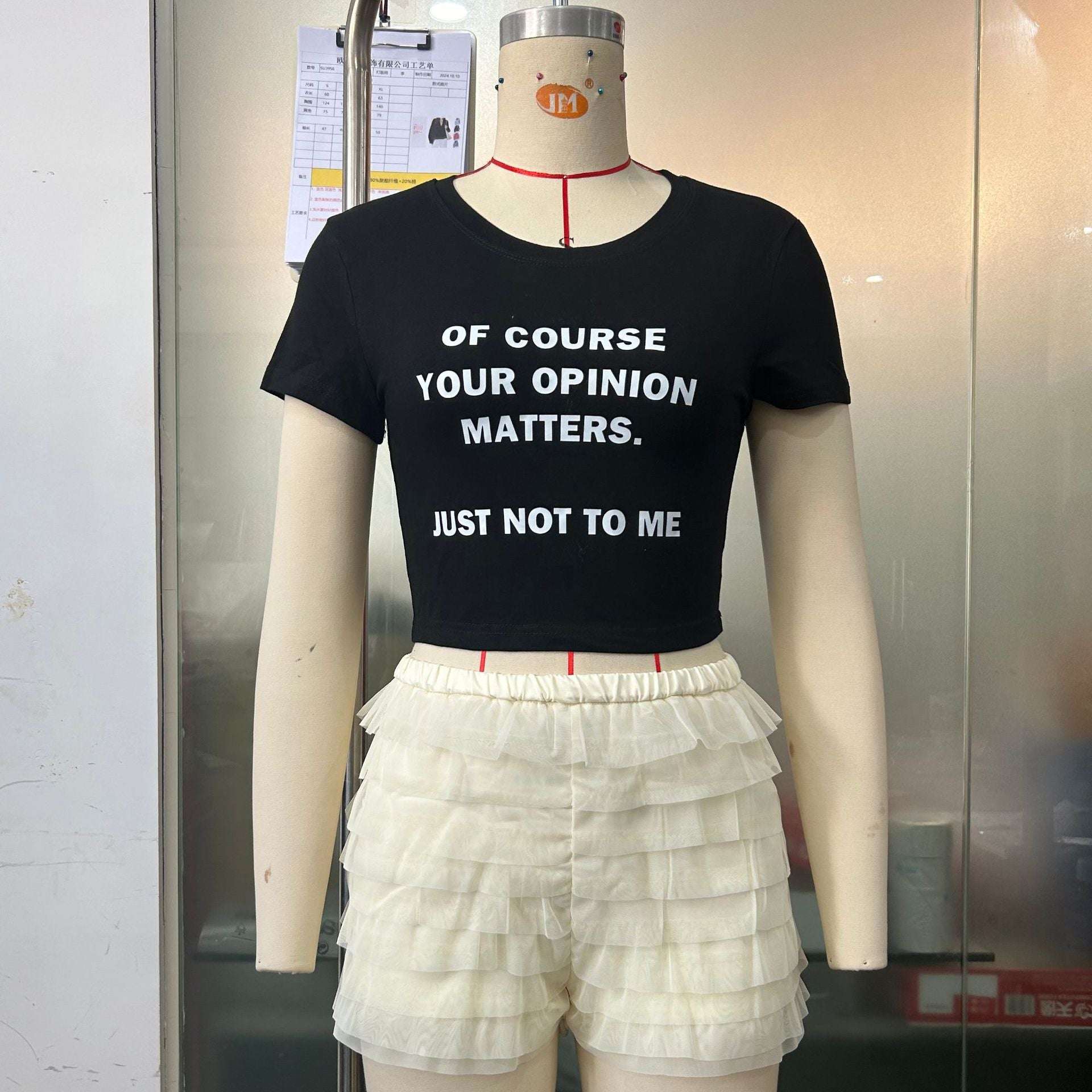 Sexy Hot Pants Women's Ruffled Wave Solid Color - globaltradeleader