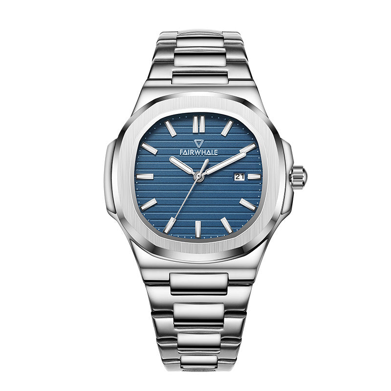 Watch Men's Business Simple Stainless Steel Nautilidae - globaltradeleader