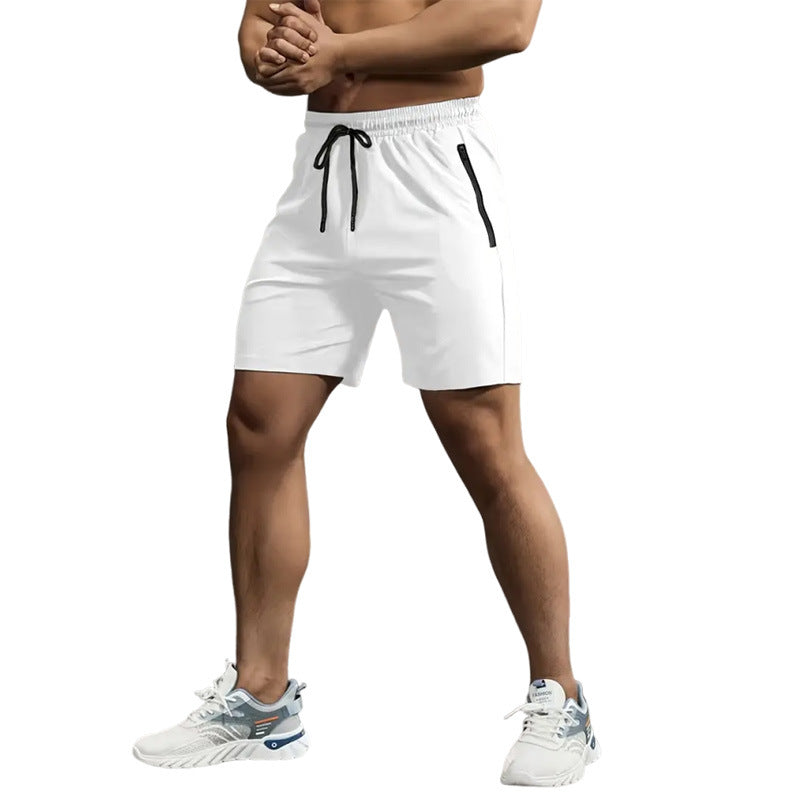 Men's Outdoor Ice Silk Loose Quick-drying Sports Shorts - globaltradeleader