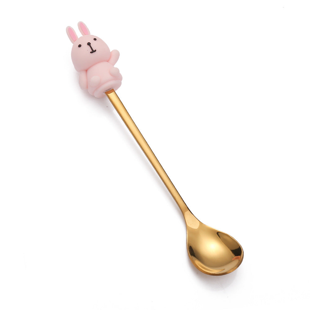 Christmas Cartoon Tableware Cat's Paw Spoon