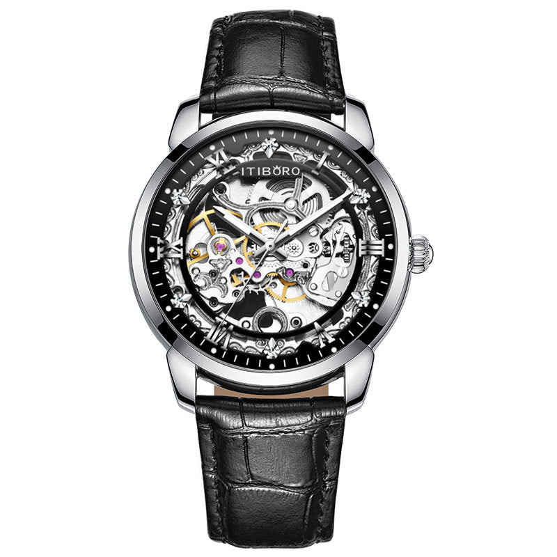 Automatic Fashion Men's Waterproof Mechanical Watch - globaltradeleader
