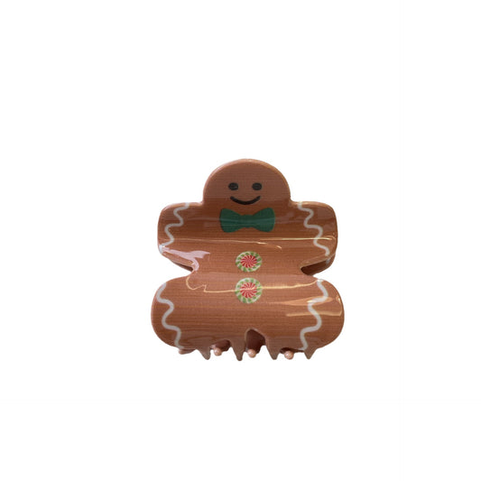 Christmas Grip Snowman Barrettes Personality Back Head