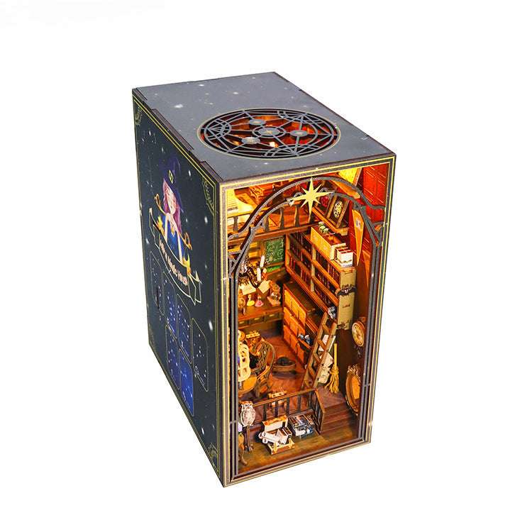 Hongda Diy Cottage Mira Magic House 3d Three-dimensional Assembled Book Stand Building Model Adult Decompression Toy Gift