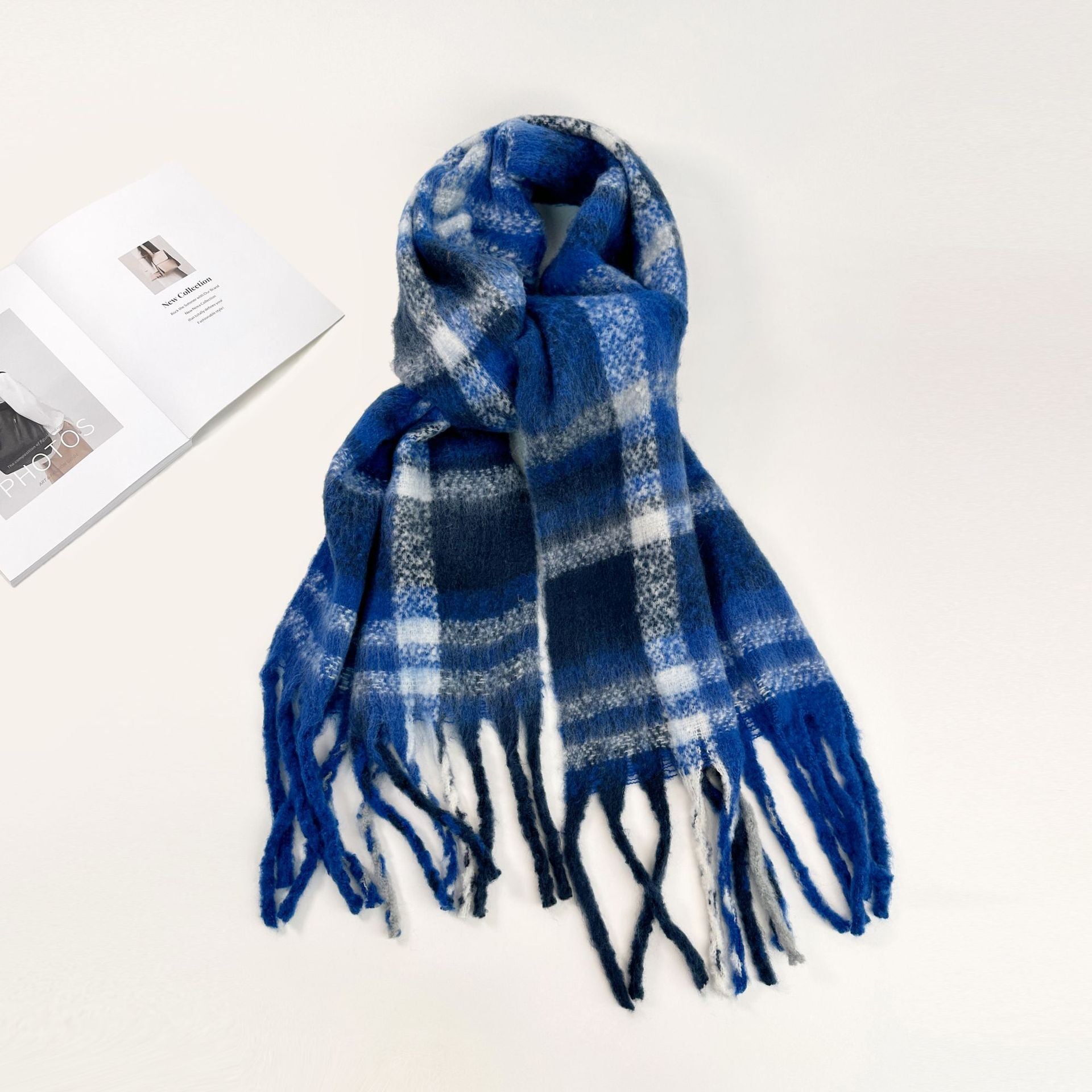 Haima Fur Scarf For Women All-match High Sense