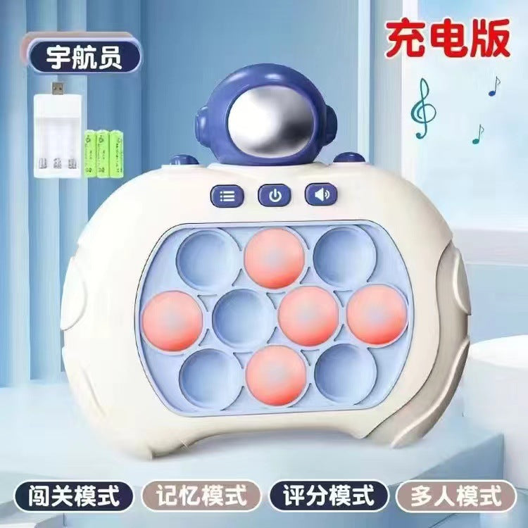 The Second-generation Speed Push Game Machine Presses The Music Puzzle To Break Through The Decompression Artifact Boy And Girl Training Reaction Concentration Toy
