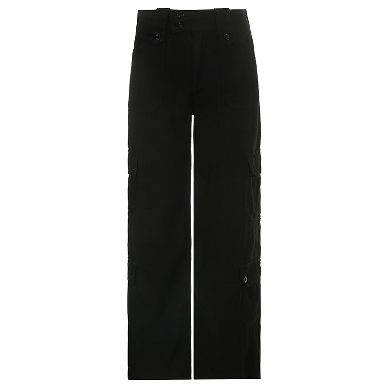 Hot Girl Fried Street Straight Casual Pants American Style - globaltradeleader