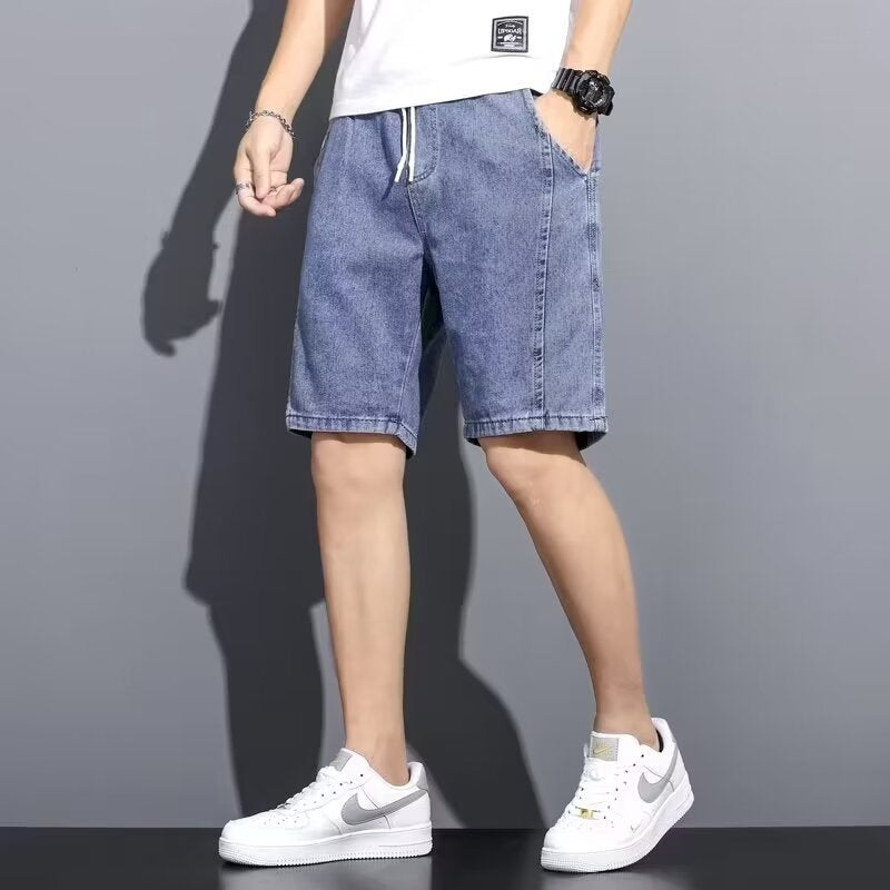Summer Thin Cropped Denim Shorts - globaltradeleader