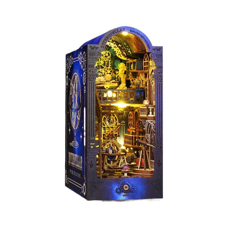 Gator Diy Cabin SL14 Interstellar Exploration Hand-assembled Three-dimensional Book Model Ornaments Creative Birthday Gift