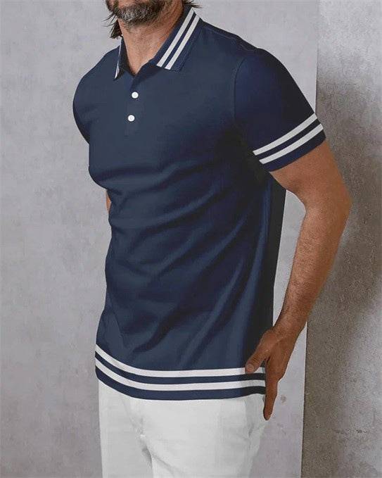 3D Printed Irregular Stripe Series Short Sleeve - globaltradeleader