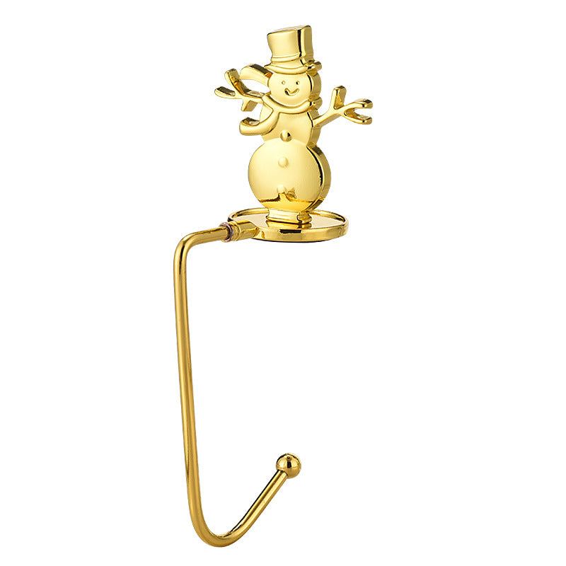 Fashion Simple Christmas Fireplace Socks Hook