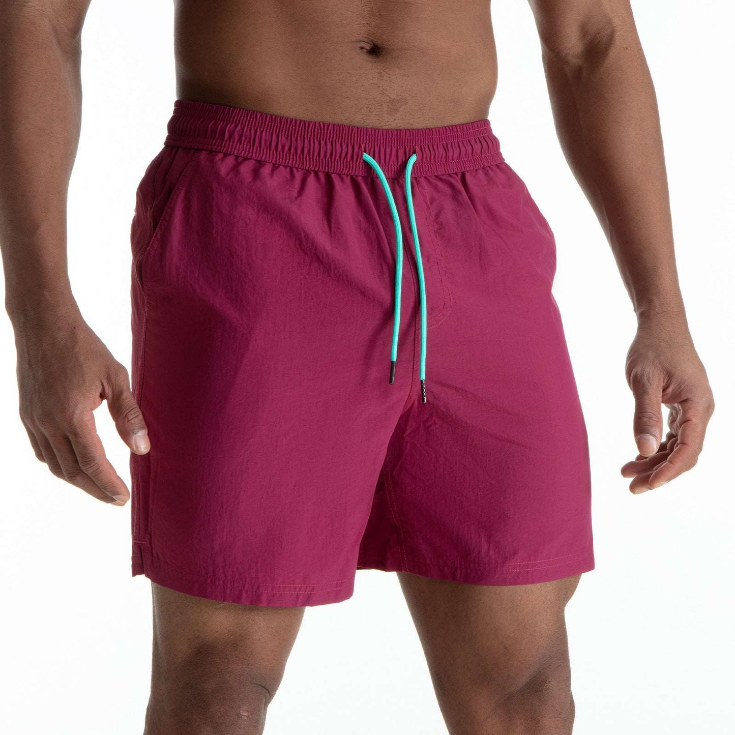 Men's Contrast Color Waterproof Quick-dry Casual Shorts - globaltradeleader