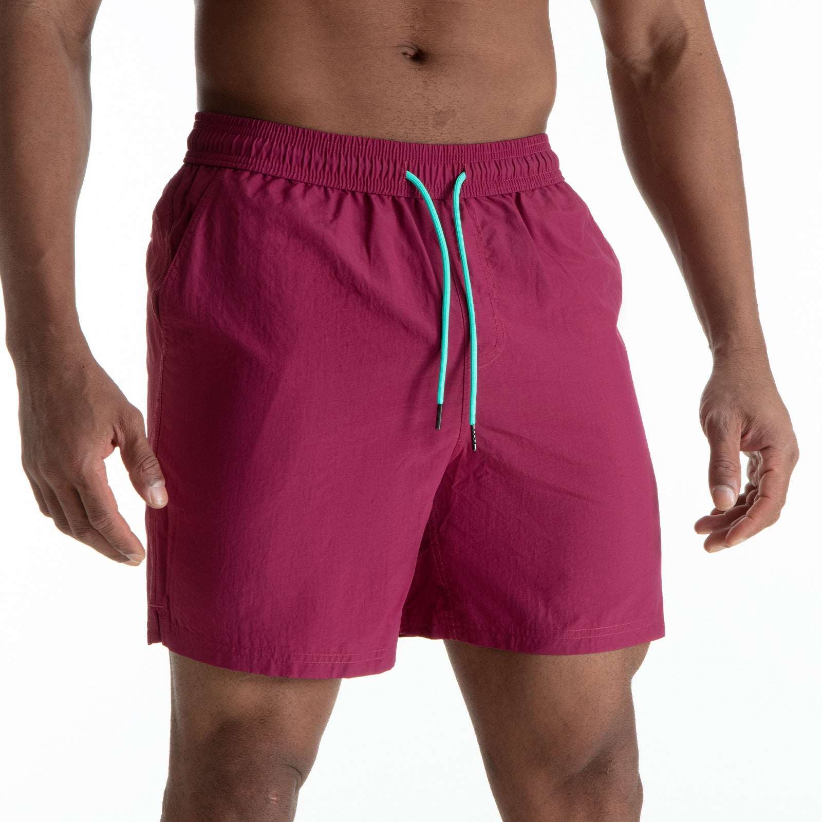 Men's Contrast Color Waterproof Quick-dry Casual Shorts - globaltradeleader