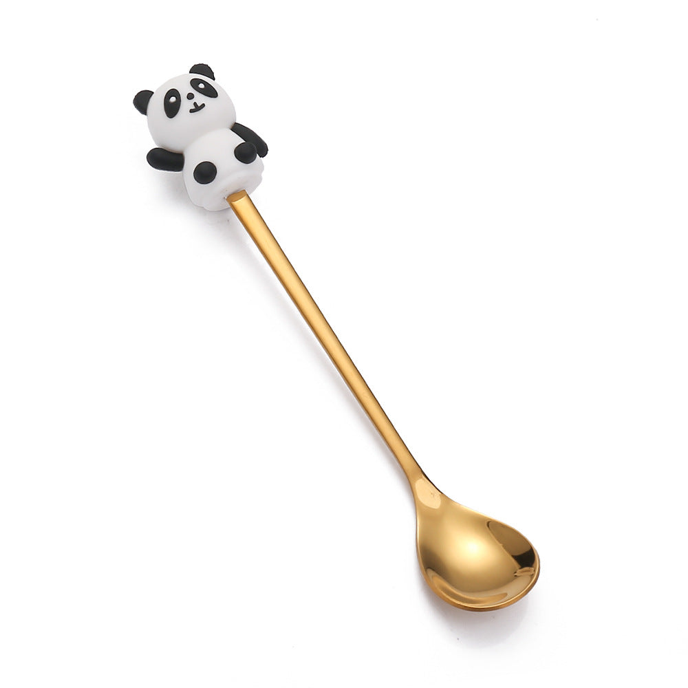 Christmas Cartoon Tableware Cat's Paw Spoon