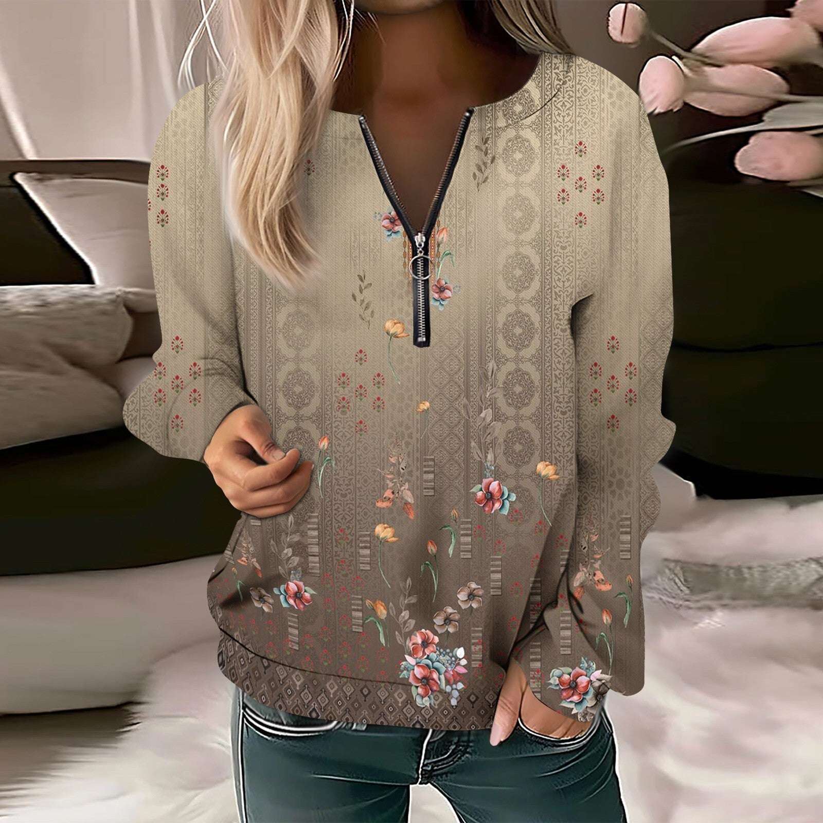 Casual All-matching Fashion Trendy Women's Sweater - globaltradeleader