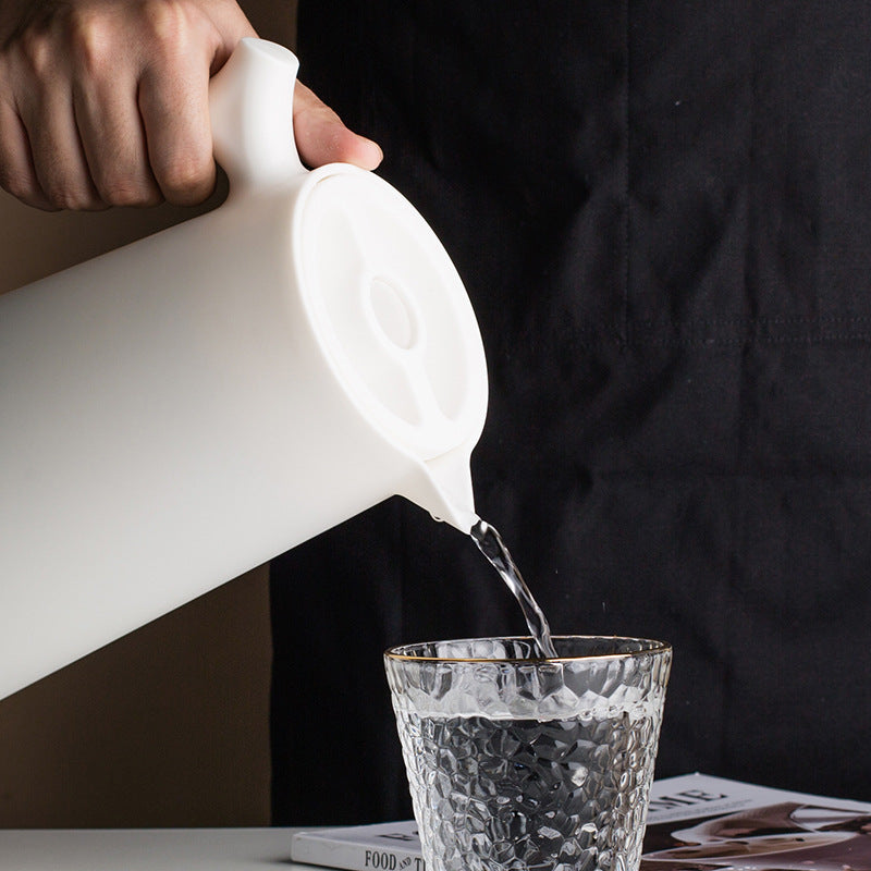 Insulation Kettle Coffee Pot Household Kettle Vacuum Glass Linern Thermos  Advertising Gift Kettle