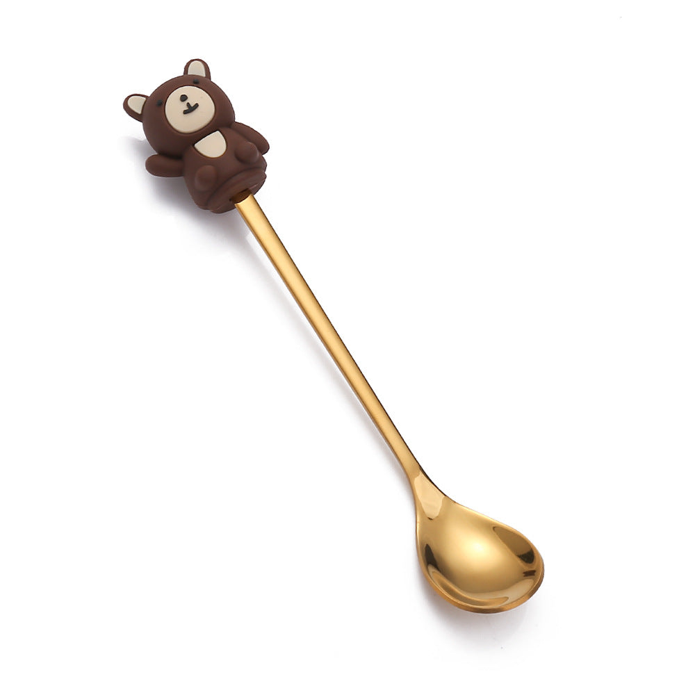 Christmas Cartoon Tableware Cat's Paw Spoon