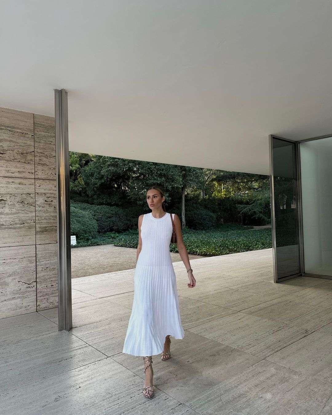 Pleats Please Maxi Dress