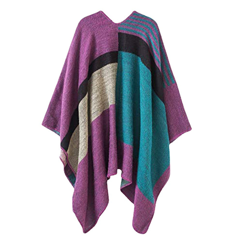 European And American Street Classic Fashion Wave Shawl