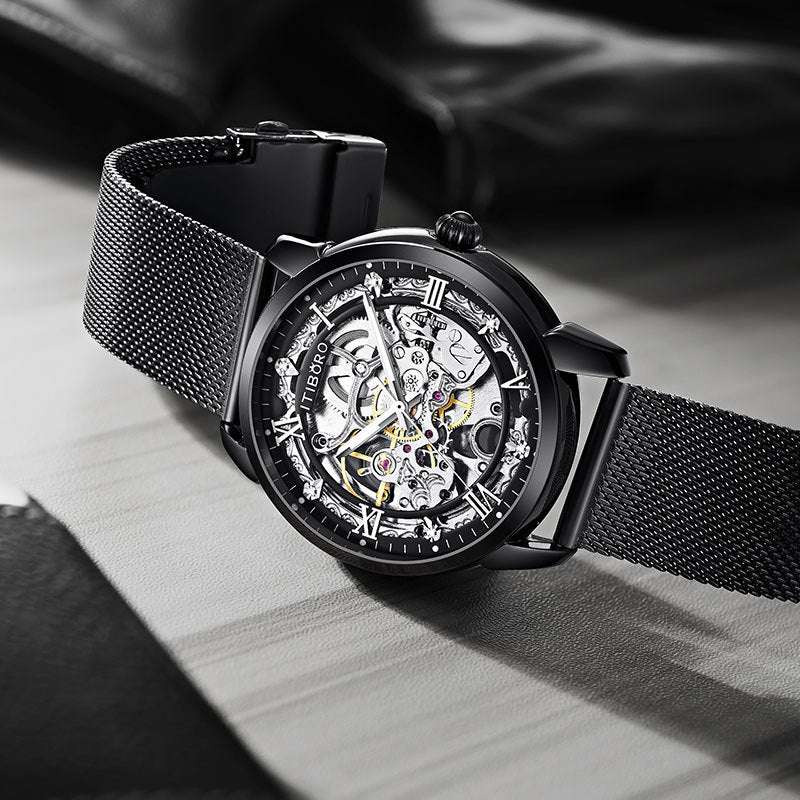 Automatic Fashion Men's Waterproof Mechanical Watch - globaltradeleader