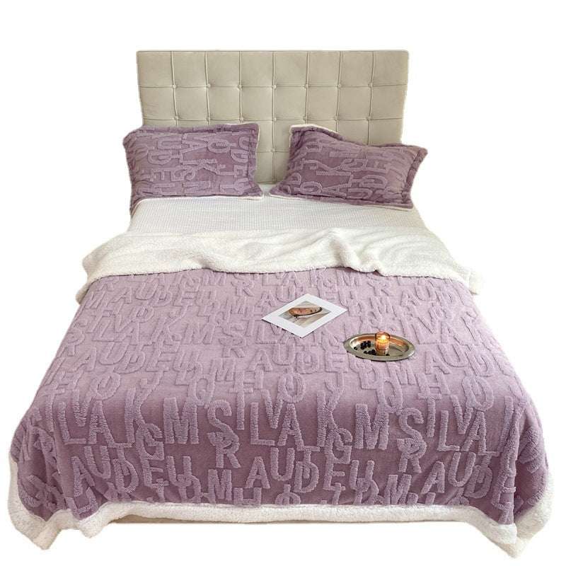 Velvet Blanket Lamb Velvet Blanket Fare Velvet