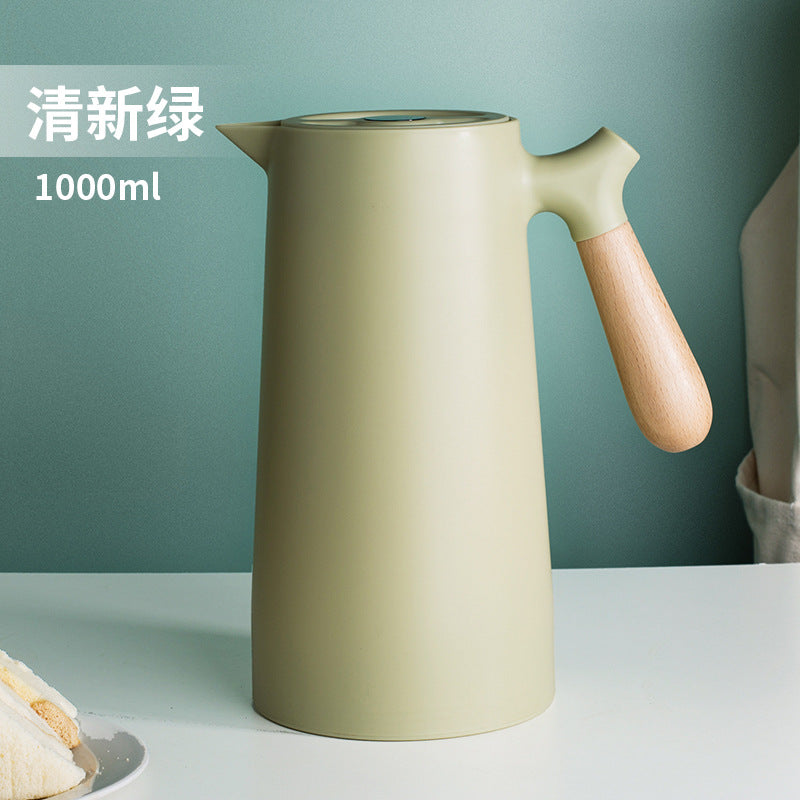 Insulation Kettle Coffee Pot Household Kettle Vacuum Glass Linern Thermos  Advertising Gift Kettle