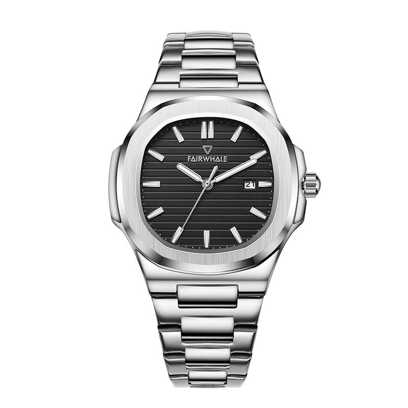 Watch Men's Business Simple Stainless Steel Nautilidae - globaltradeleader