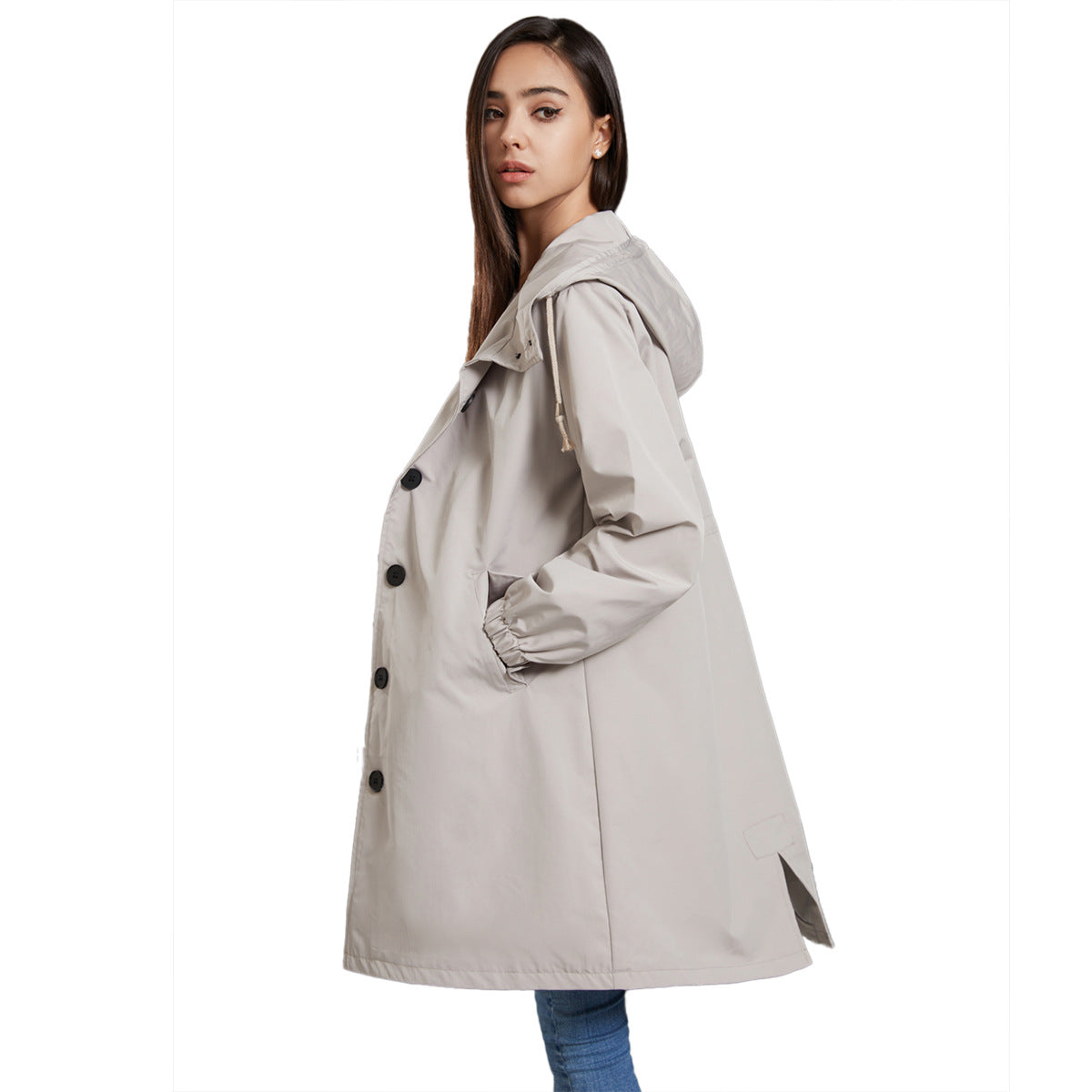 Waterproof Anorak Women's Casual Long Coat - globaltradeleader