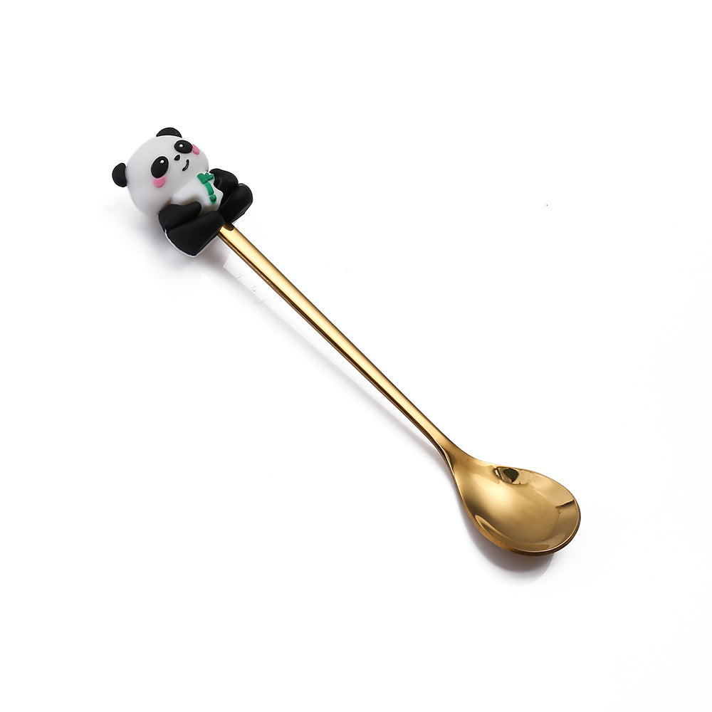 Christmas Cartoon Tableware Cat's Paw Spoon