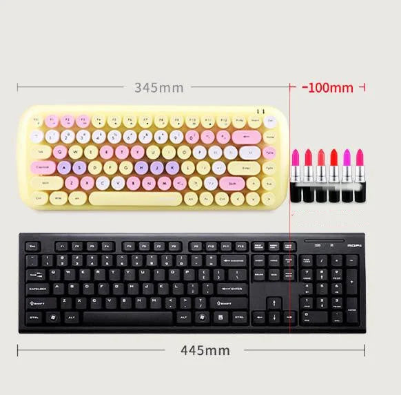 Office Mini Wireless 2.4G Keyboard Mouse Set - globaltradeleader