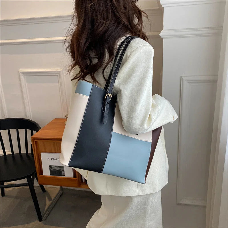 On The New Commuter Large-capacity Tote Bag Female Underarm Bag 2022 New Trendy Autumn Hand-held Shoulder Bag Texture Large Bag - globaltradeleader