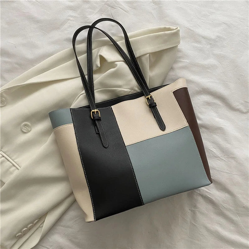 On The New Commuter Large-capacity Tote Bag Female Underarm Bag 2022 New Trendy Autumn Hand-held Shoulder Bag Texture Large Bag - globaltradeleader