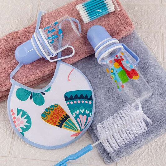 PP Five-piece 280mL Standard Mouth Baby Bottle Set - globaltradeleader