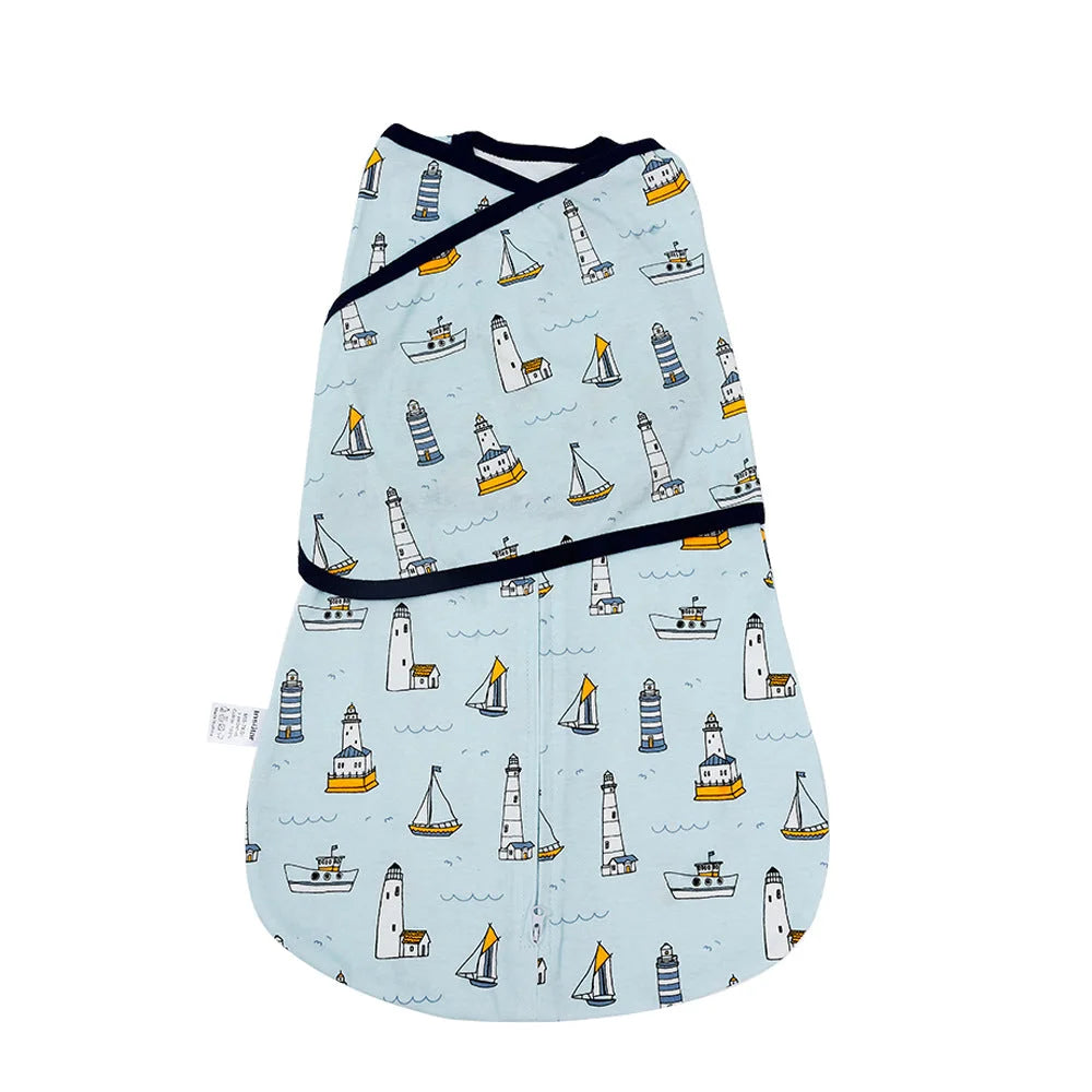 Printed Four Seasons Baby Cotton Sleeping Bag - globaltradeleader