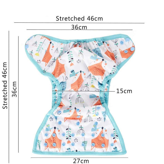Printed Waterproof And Breathable Baby Cloth Pocket Cover - globaltradeleader