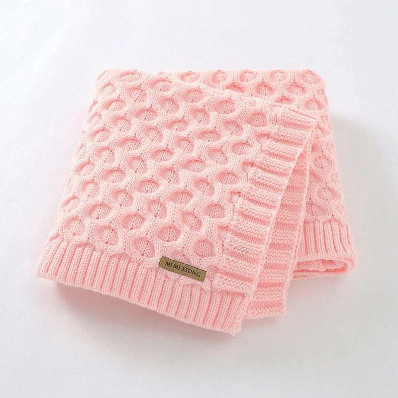 Pure Color Knitted Blanket For Windproof - globaltradeleader