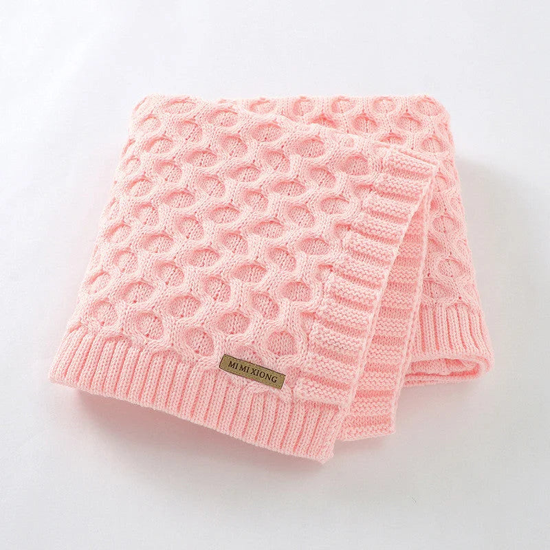 Pure Color Knitted Blanket For Windproof - globaltradeleader