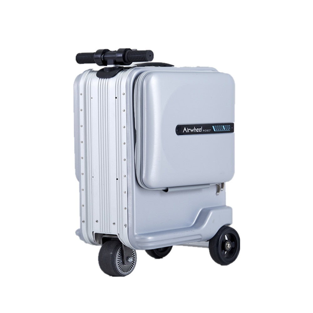 Popular travel suitcase rideable suitcase airwheel with Removable Power Bank Batte SE3mini