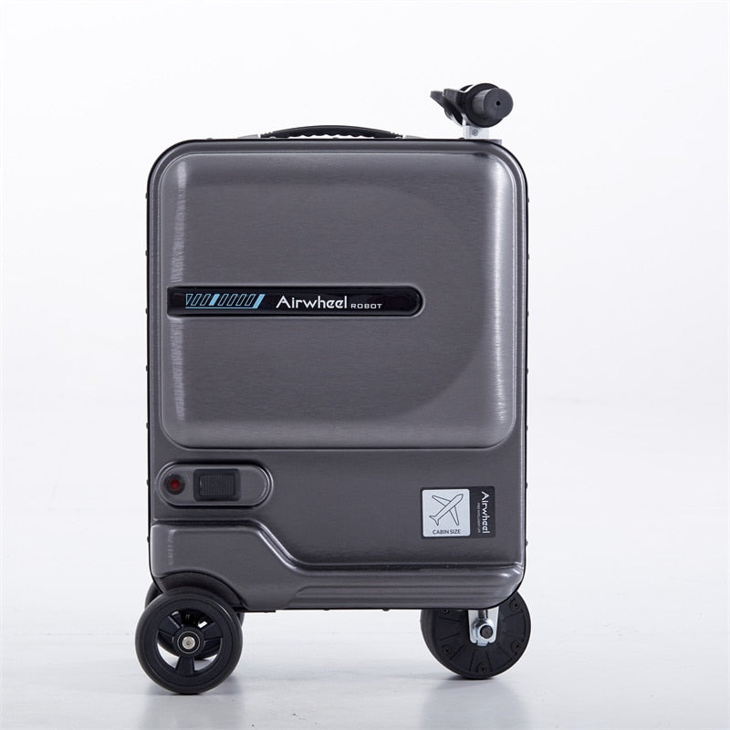 Popular travel suitcase rideable suitcase airwheel with Removable Power Bank Batte SE3mini