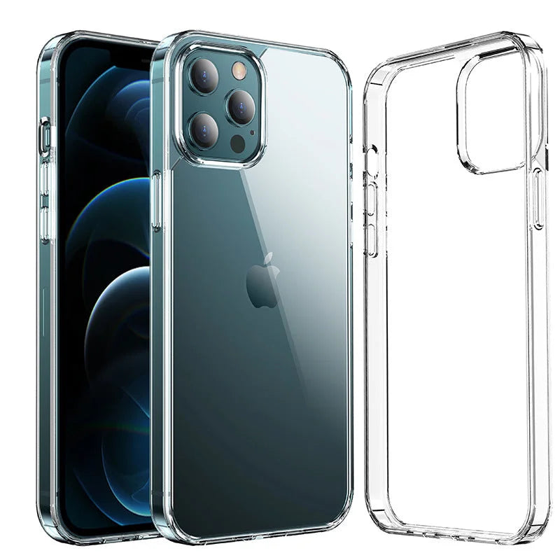 Spigen Ultra Hybrid [Anti-Yellowing Technology] Designed for iPhone 13 Pro Max Case (2022) - Crystal Clear - globaltradeleader