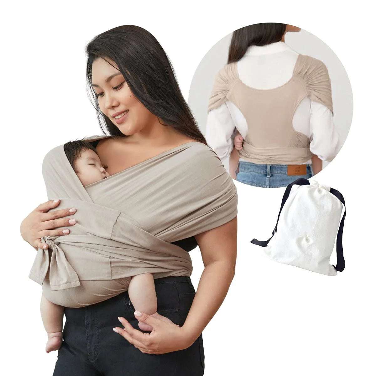 Summer Cotton Cross Simple  Baby Carrier - globaltradeleader