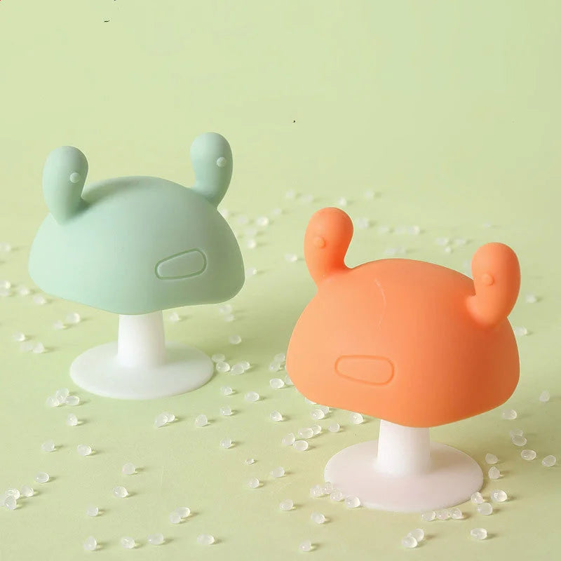 Teether Food Grade Soft Silicone Baby Molars Soothing Rods Can Be Boiled - globaltradeleader