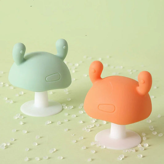 Teether Food Grade Soft Silicone Baby Molars Soothing Rods Can Be Boiled - globaltradeleader